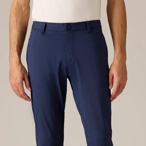 Rhone Pants Men 32x32 Navy Commuter Pant Slim Performance